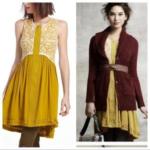 *RARE* Anthropologie  MOULINETTE SOEURS Athena Dress size 2